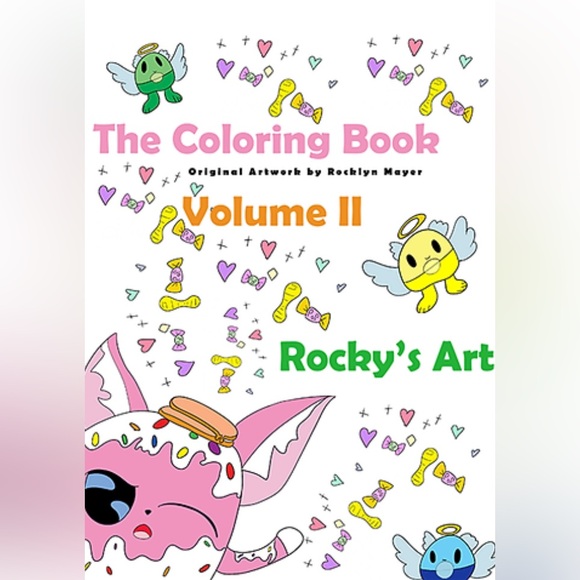 LONDON ROCK THE COLORING BOOK VOLUME II ROCKY’S ART - Picture 2 of 9